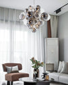 WOMO Smoked Glass Bubble Chandelier-WM2198 thumbnail