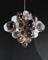WOMO Smoked Glass Bubble Chandelier-WM2198 thumbnail