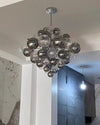WOMO Smoked Glass Bubble Chandelier-WM2198 thumbnail