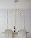 WOMO Tiered Glass Rod Sculptural Chandelier-WM2199 thumbnail