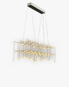 WOMO Rectangular Sculptural Chandelier-WM2200 thumbnail