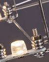 WOMO Rectangular Sculptural Chandelier-WM2200 thumbnail
