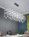 WOMO Rectangular Sculptural Chandelier-WM2200 thumbnail