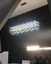 WOMO Rectangular Sculptural Chandelier-WM2200 thumbnail