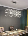 WOMO Rectangular Sculptural Chandelier-WM2200 thumbnail