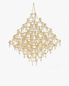 WOMO Large Sculptural Crystal Chandelier-WM2201 thumbnail