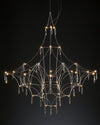 WOMO Large Sculptural Crystal Chandelier-WM2201 thumbnail