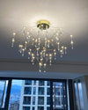 WOMO Large Sculptural Crystal Chandelier-WM2201 thumbnail