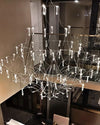 WOMO Large Sculptural Crystal Chandelier-WM2201 thumbnail