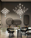WOMO Large Sculptural Crystal Chandelier-WM2201 thumbnail