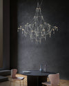 WOMO Large Sculptural Crystal Chandelier-WM2201 thumbnail