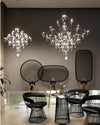 WOMO Large Sculptural Crystal Chandelier-WM2201 thumbnail