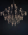 WOMO Large Sculptural Crystal Chandelier-WM2201 thumbnail