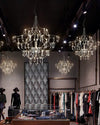 WOMO Large Sculptural Crystal Chandelier-WM2201 thumbnail