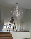 WOMO Large Sculptural Crystal Chandelier-WM2201 thumbnail