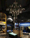 WOMO Large Sculptural Crystal Chandelier-WM2201 thumbnail