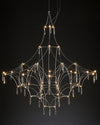 WOMO Large Sculptural Crystal Chandelier-WM2201 thumbnail
