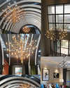 WOMO Tiered Modern Candle Chandelier-WM2203 thumbnail