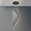 WOMO Cone Spiral Cascading Chandelier-WM2204 thumbnail