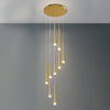 WOMO Cone Spiral Cascading Chandelier-WM2204 thumbnail