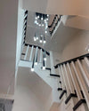 WOMO Cone Spiral Cascading Chandelier-WM2204 thumbnail