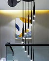 WOMO Cone Spiral Cascading Chandelier-WM2204 thumbnail