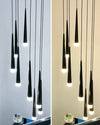 WOMO Cone Spiral Cascading Chandelier-WM2204 thumbnail