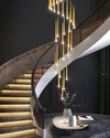 WOMO Cone Spiral Cascading Chandelier-WM2204 thumbnail