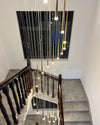 WOMO Cone Spiral Cascading Chandelier-WM2204 thumbnail