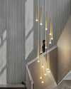 WOMO Cone Spiral Cascading Chandelier-WM2204 thumbnail