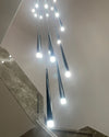 WOMO Cone Spiral Cascading Chandelier-WM2204 thumbnail