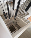 WOMO Cone Spiral Cascading Chandelier-WM2204 thumbnail