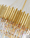 WOMO Tiered Gold Crystal Chandelier-WM2207 thumbnail