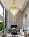 WOMO Tiered Gold Crystal Chandelier-WM2207 thumbnail