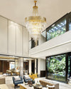 WOMO Tiered Gold Crystal Chandelier-WM2207 thumbnail