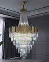 WOMO Tiered Gold Crystal Chandelier-WM2207 thumbnail