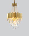 WOMO Tiered Gold Crystal Chandelier-WM2207 thumbnail