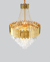 WOMO Tiered Gold Crystal Chandelier-WM2207 thumbnail
