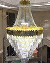WOMO Tiered Gold Crystal Chandelier-WM2207 thumbnail