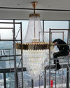 WOMO Tiered Gold Crystal Chandelier-WM2207 thumbnail