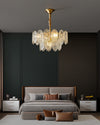 WOMO Tiered Textured Glass Chandelier-WM2208 thumbnail