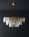 WOMO Tiered Textured Glass Chandelier-WM2208 thumbnail