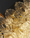 WOMO Tiered Textured Glass Chandelier-WM2208 thumbnail