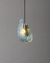 WOMO Peacock Blue Art Glass Pendant Light-WM2213a thumbnail