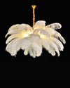 WOMO Palm Feather Chandelier-WM2216 thumbnail