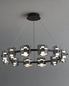 WOMO Modern Candle Round Chandelier-WM2218 thumbnail