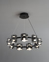 WOMO Modern Candle Round Chandelier-WM2218 thumbnail