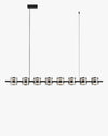 WOMO Glass Brass Linear Chandelier-WM2219B thumbnail