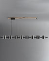 WOMO Glass Brass Linear Chandelier-WM2219B thumbnail
