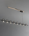 WOMO Glass Brass Linear Chandelier-WM2219B thumbnail